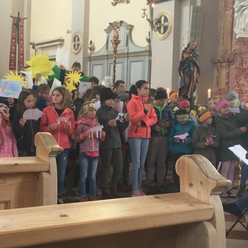 Schulgottesdienst in Tannheim 23.5.2019
