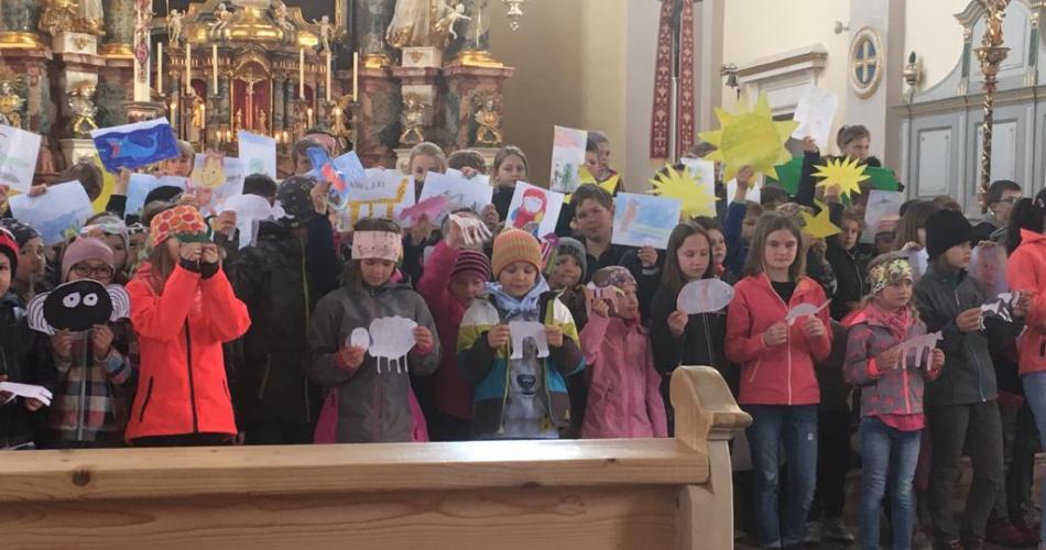 Schulgottesdienst in Tannheim 23.5.2019