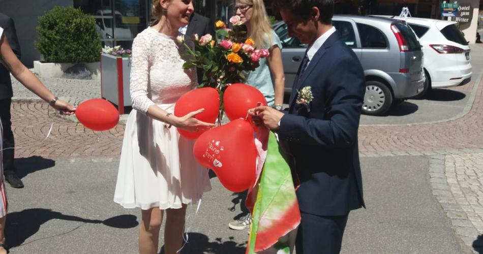 Hochzeit von Julia 1.6.2019